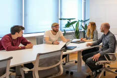 Cross-border Weibo strategy team planning communications campaigns for international brands entering China